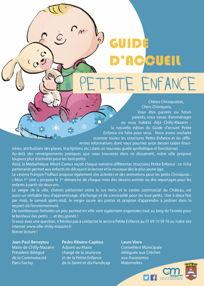 Chilly-Mazarin - Petite enfance - 0-3 ans, crèche, RAM, assistantes maternelles